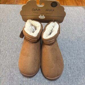 GaaHuu® Low Ankle Women's Slipper Boots, Small 5-6